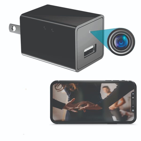 Cargador USB con Cámara