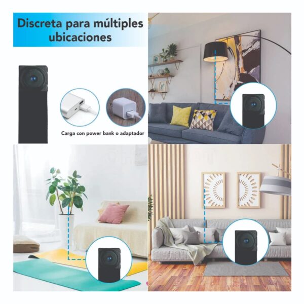 Cámara Oculta Wifi, Batería - Imagen 7
