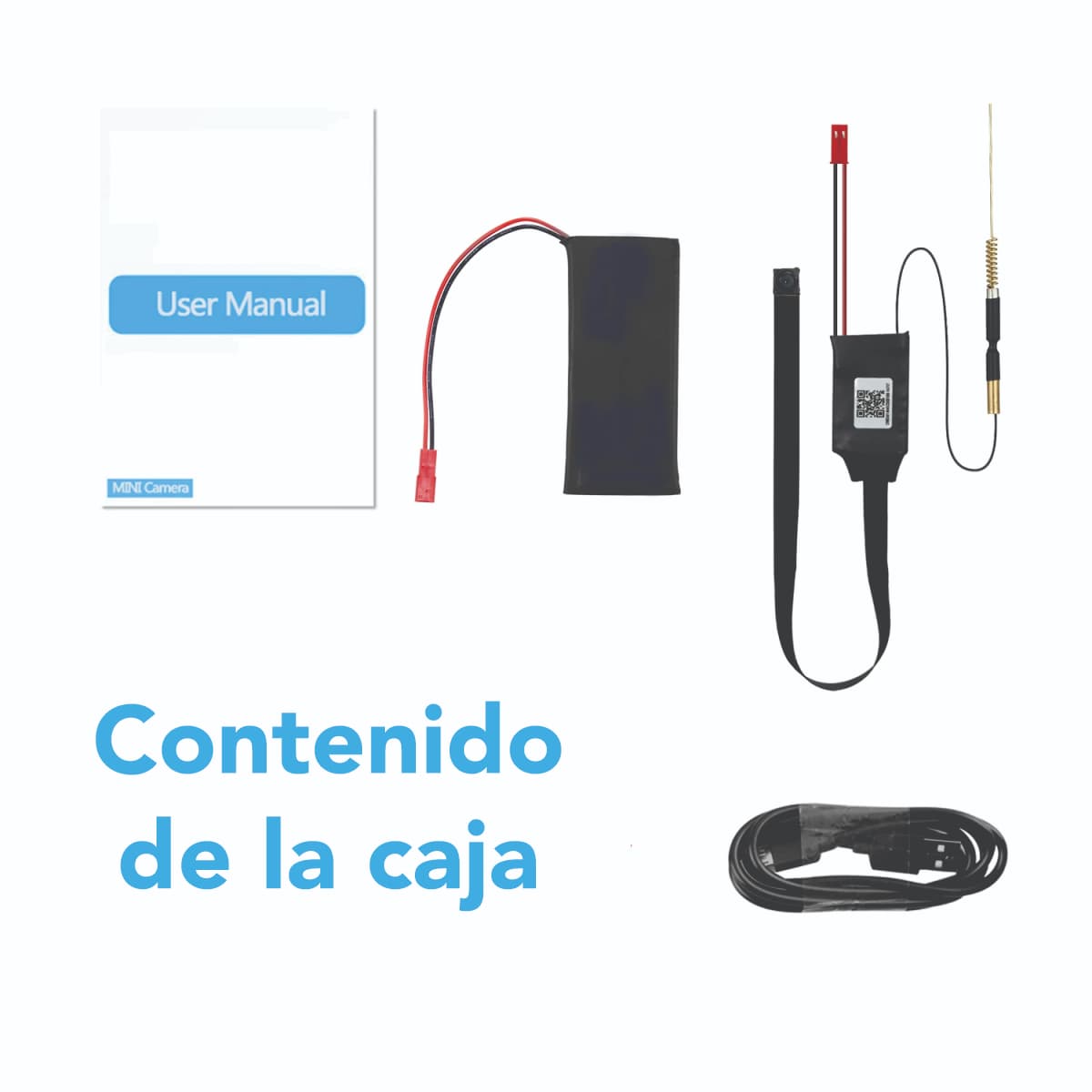 Cámara Oculta Wifi, Batería - Imagen 4