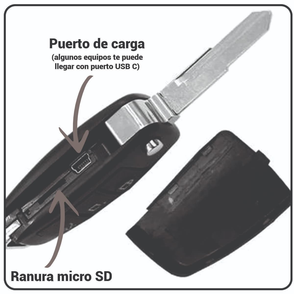 Llave de auto con cámara oculta - Imagen 6